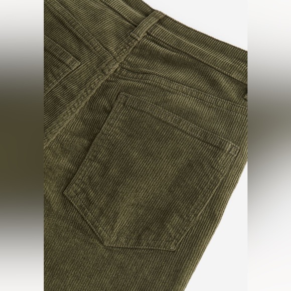 Green Moss Corduroy Pants - Picture 3 of 3